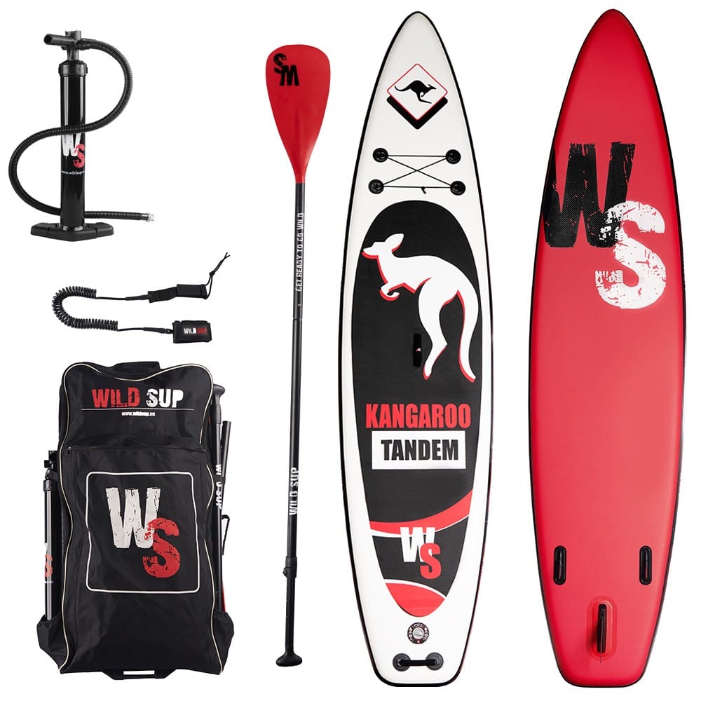 SUP дошка WildSUP Kangaroo Tandem 12’9” двомісна надувна - Зображення 4